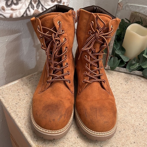 Tihoo brand size 11 zip closure hiker boots - Picture 2 of 6